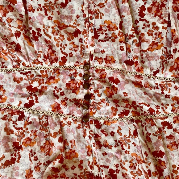 Moulinette Soeurs Amelie Blouse Anthropologie Size 2 - Picture 8 of 11